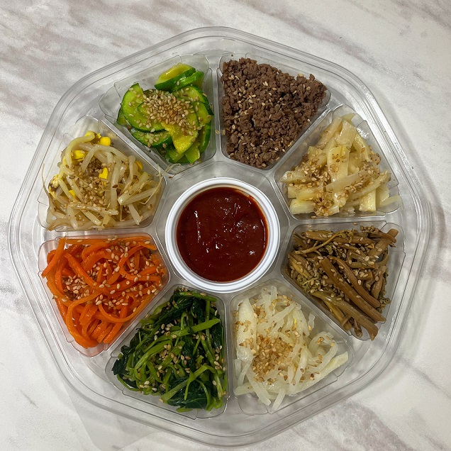 고추장 비빔밥 세트 (2인분)-[4월9일/목요일수령]